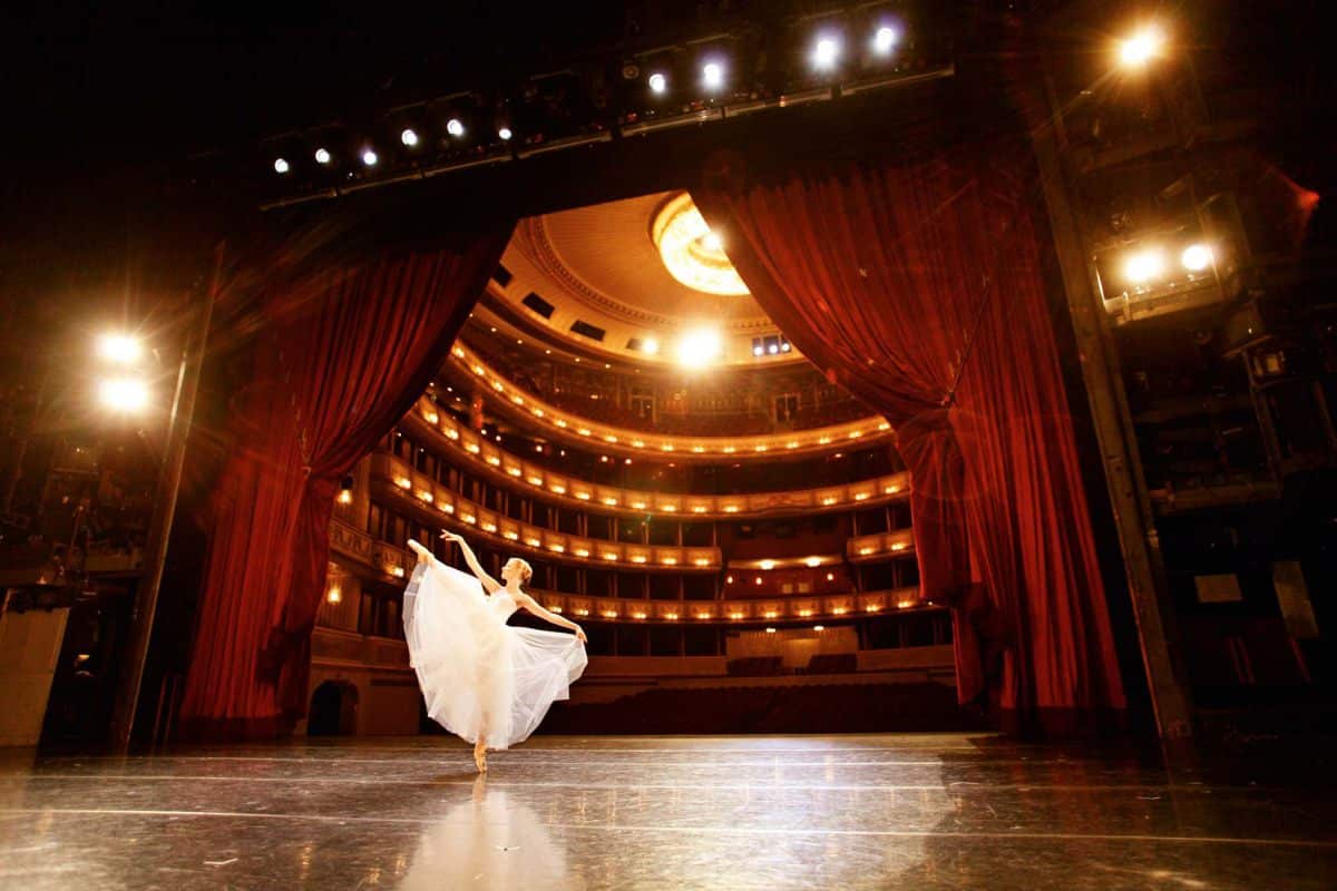Interior of Vienna State Opera House
