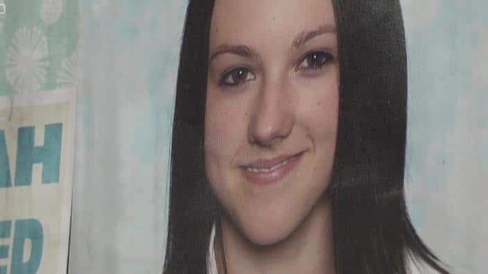 Carly Ryan aged 14.