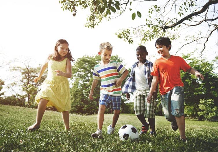 Kids playing
