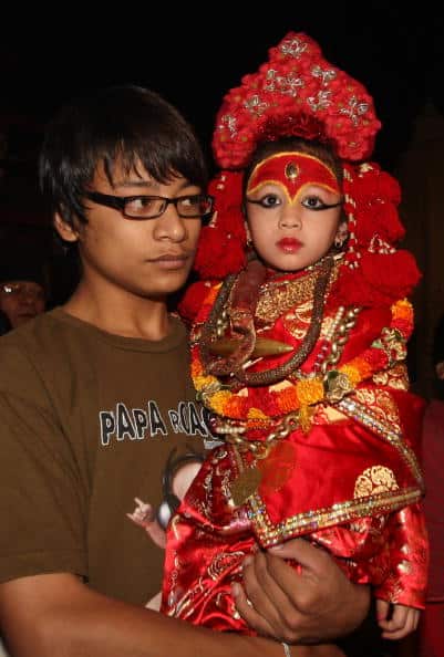 Nepal's 'living goddess' 