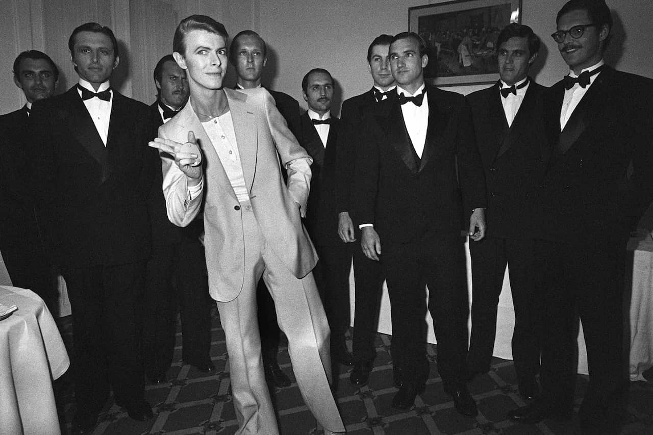 British singer David Bowie 