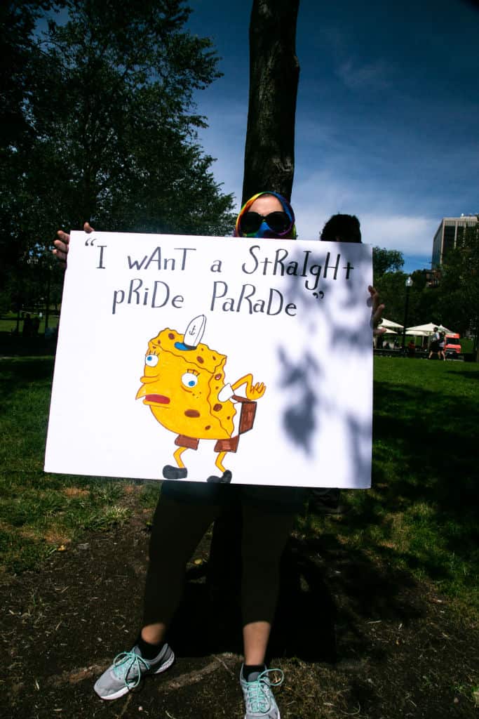 Straight pride