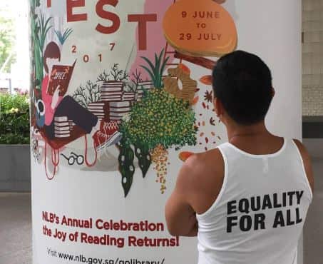 This man was told his top was too gay for the gym