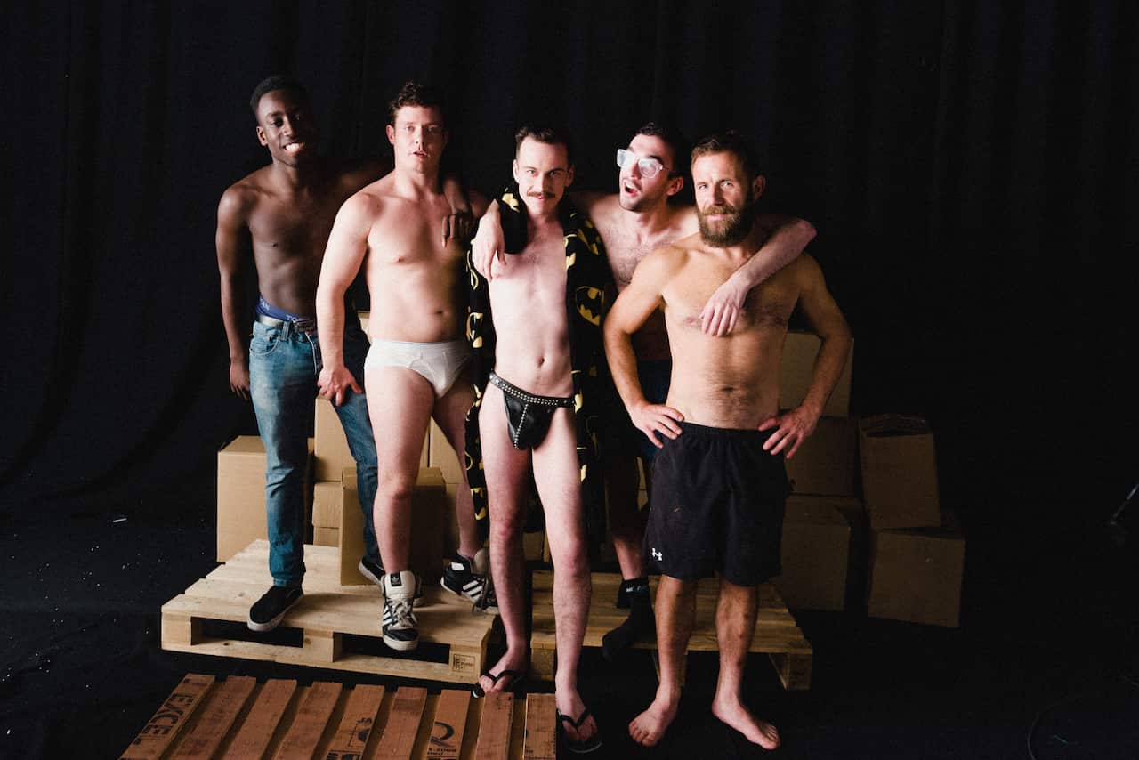 Behind the scenes of 'House of Air', directed by Brian Fairbairn and Karl Eccleston (Chris Parkes / Brendan Maclean)