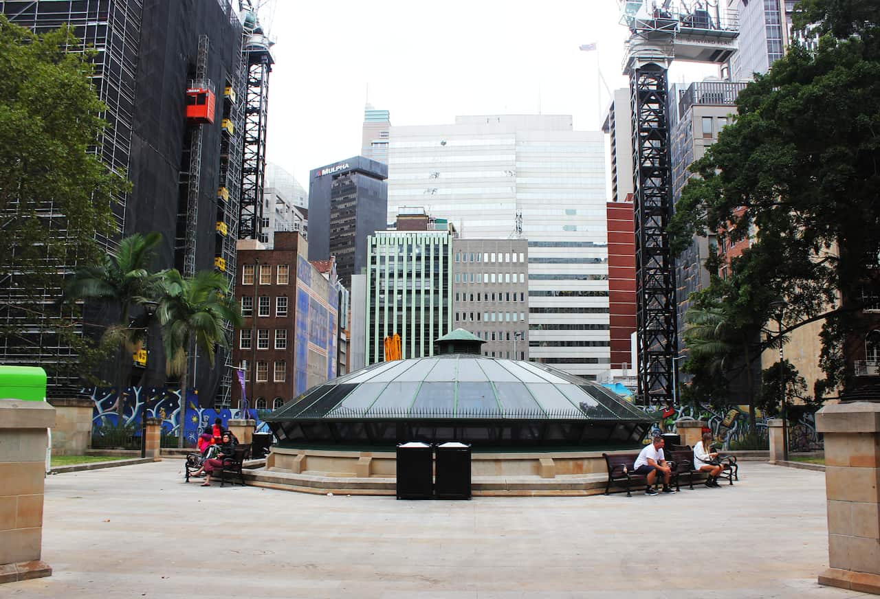 Wynyard Park housed a number of popular beats.