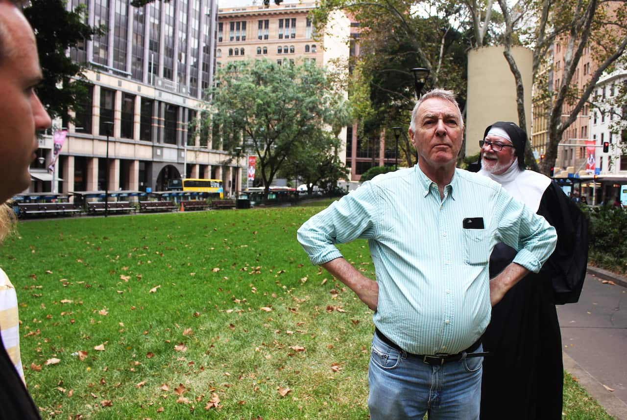 The southern end of Wynyard Park had a underground men's toilet, which was a well-known beat.