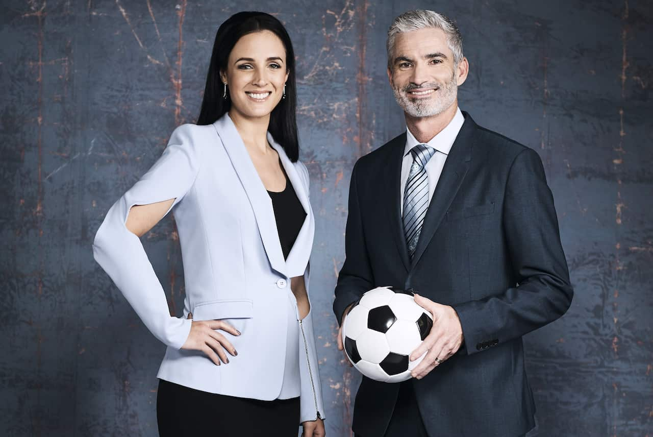 Lucy Zelic and Craig Foster