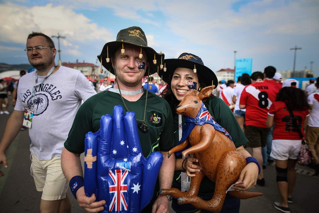 Socceroos fans 