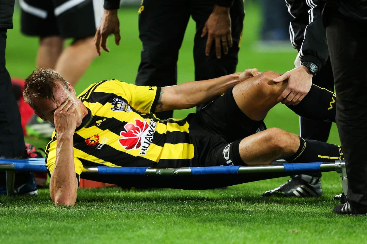 A-League Rd 24 - Wellington v Melbourne