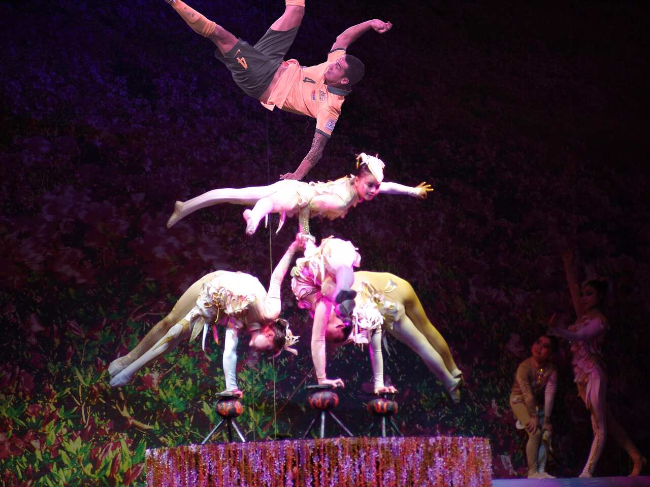 Cahill's acrobatic chops