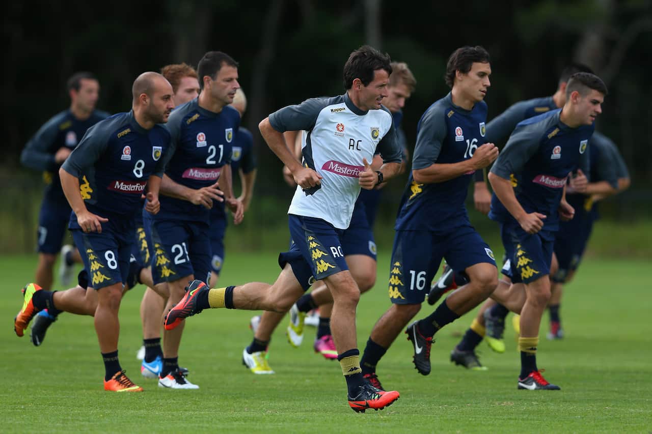 Central Coast Mariners Training Session