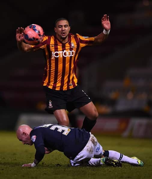 Bradford City v Millwall Meredith