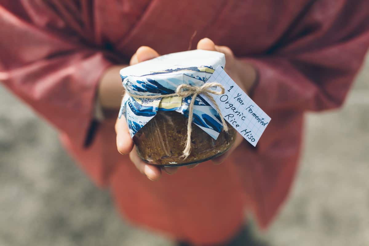 Miso- the final product. 