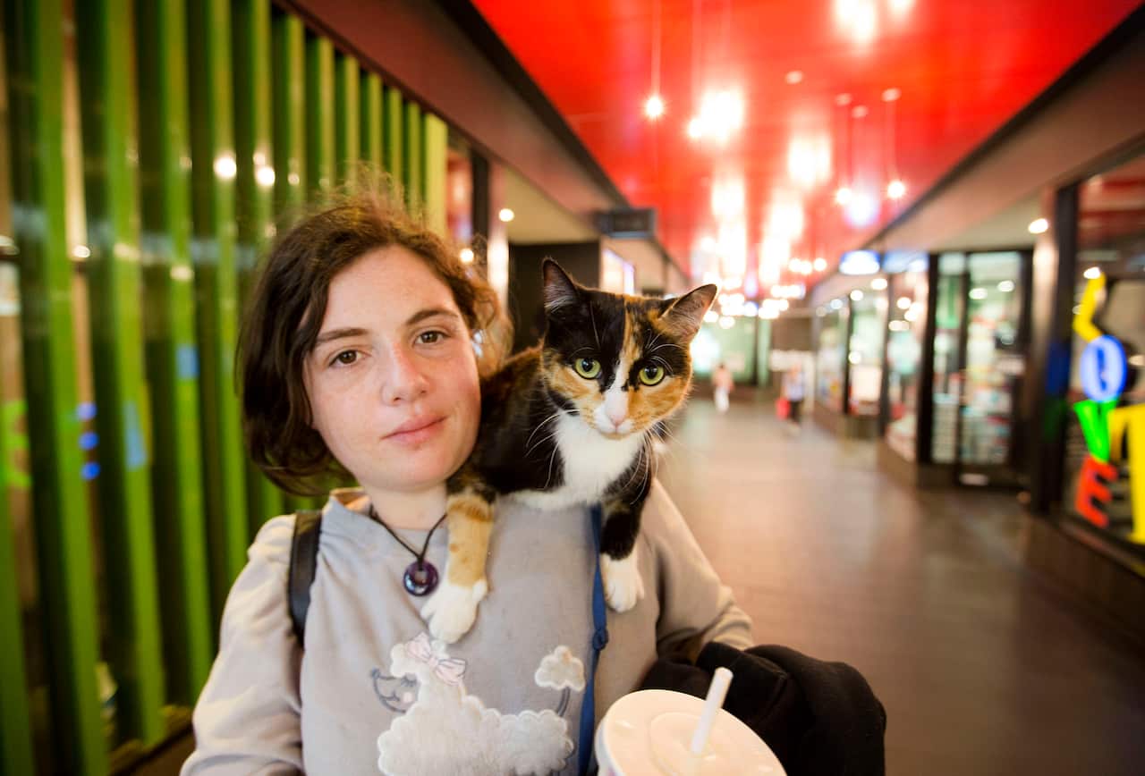 “Princess is really the reason that I have social interaction. If she’s at the vet or somewhere, the same people just keep walking.” 