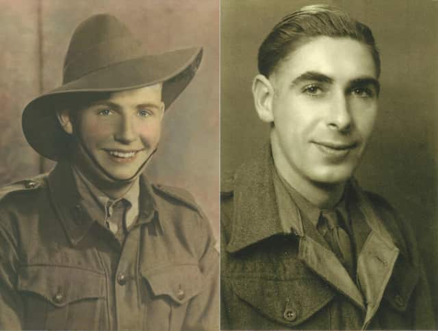 Wal Beasley and Stan Knight