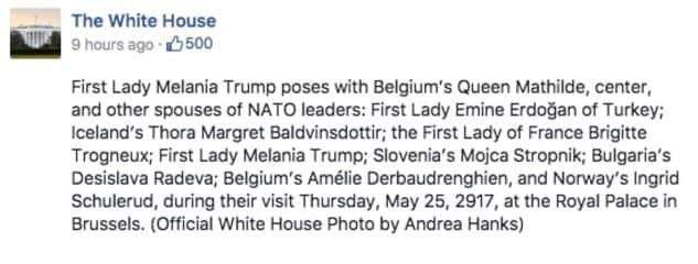 The White House is facing backlash for snubbing the first gentleman of Luxembourg 