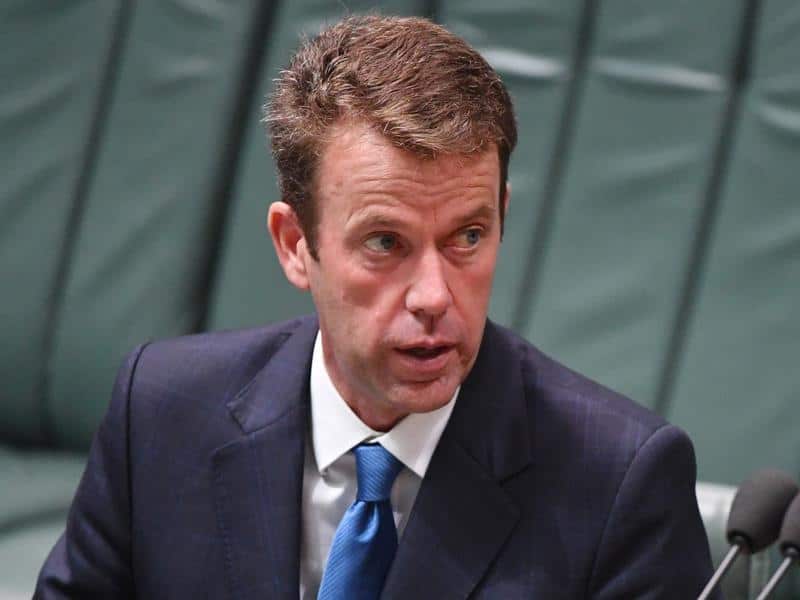 Minister for Social Services Dan Tehan.