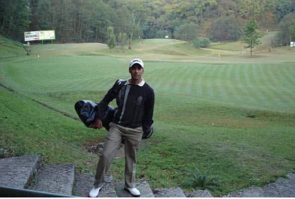 Kunal Bhasin, an Australian golfer