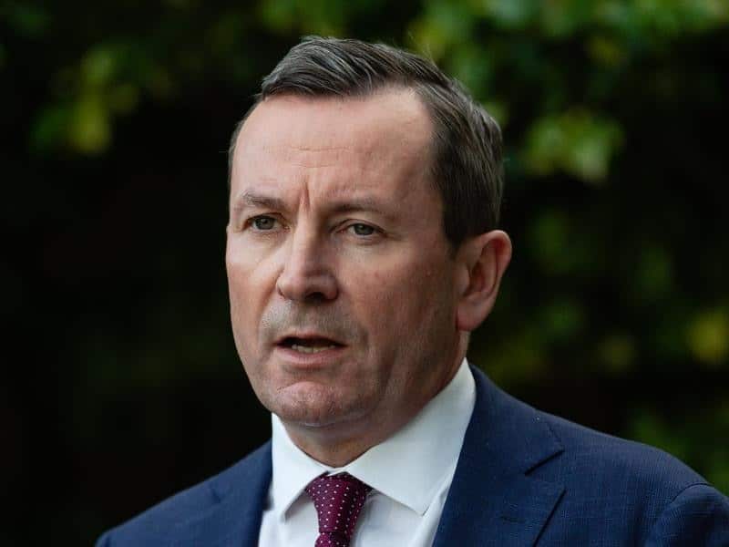 West Australian Premier Mark McGowan.