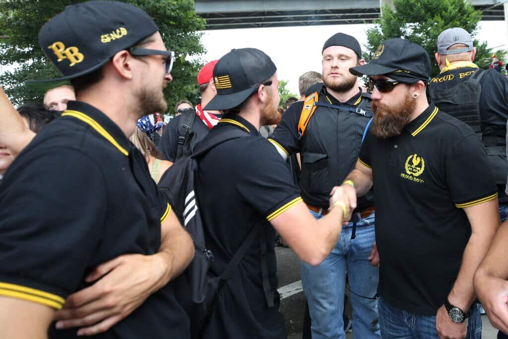 Alt Right Group Holds Rally In Portland, Oregon