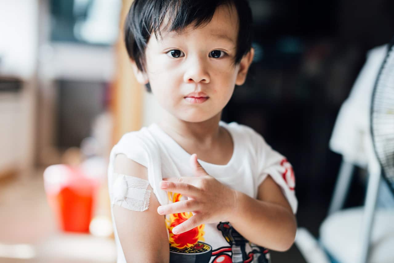 High rates of vaccination boost herd immunity in a community.