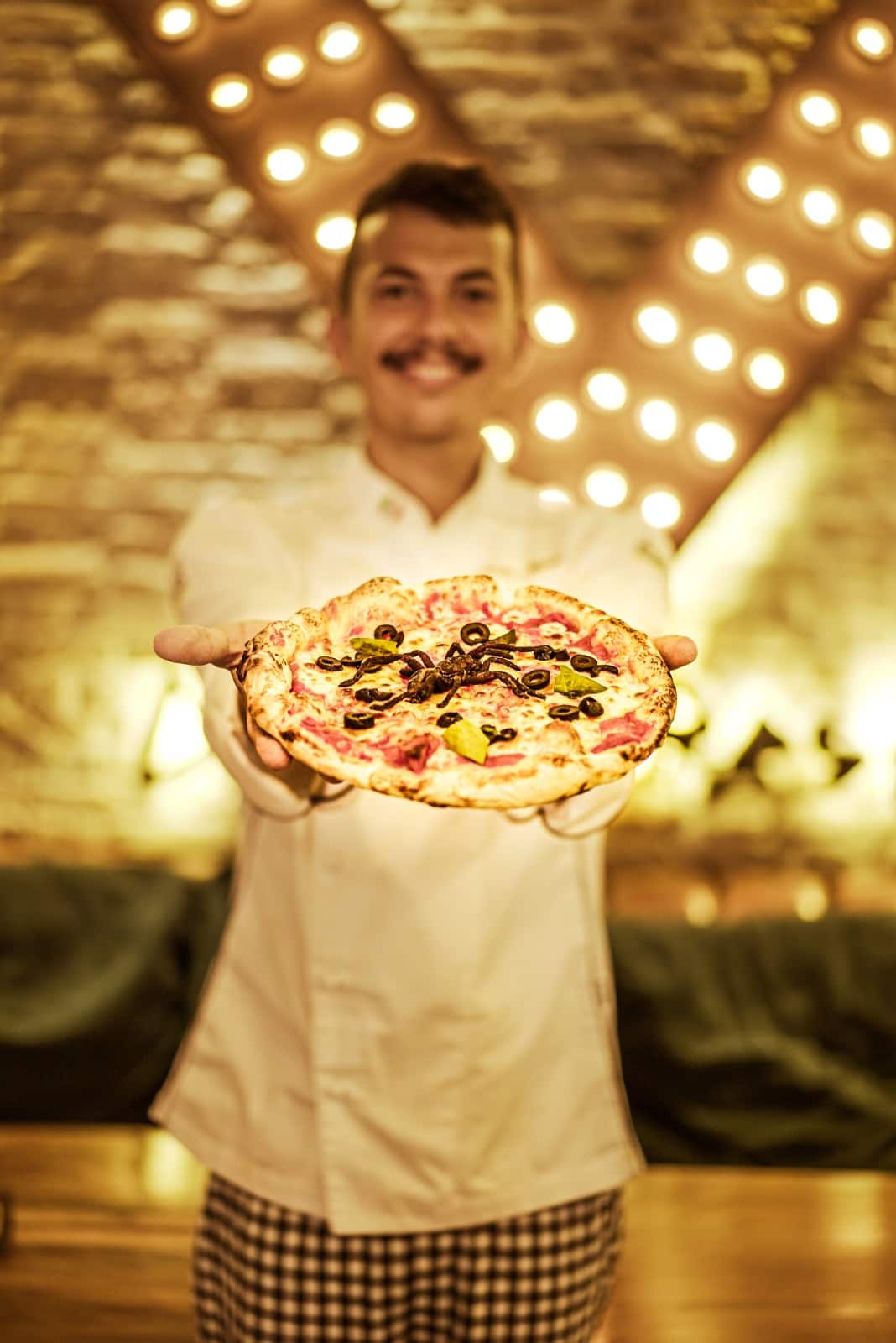 la pizza alla tarantola