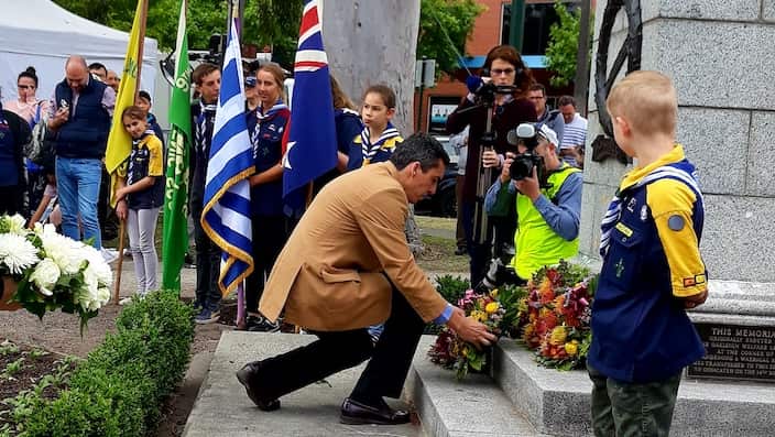 Consul General of Greece in Melbourne, Dimitrios Michalopoulos