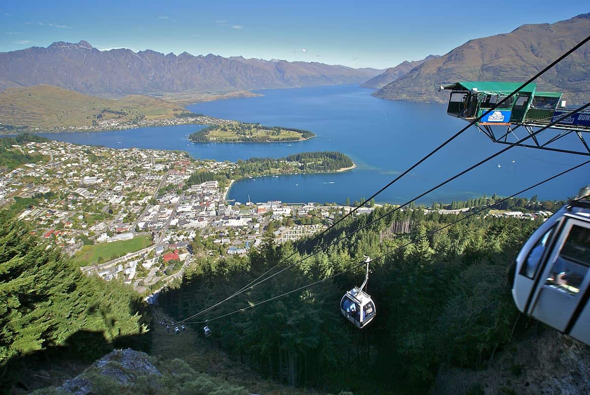 Queenstown, una delle mete preferite dei turisti che visitano la Nuova Zelanda