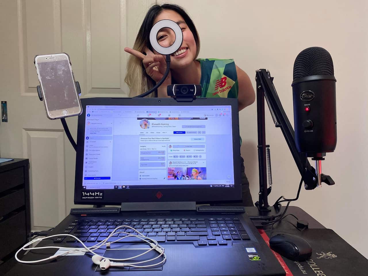Rhea Lorraine Ballan, Nurse Rheaahh, Streaming, Gaming