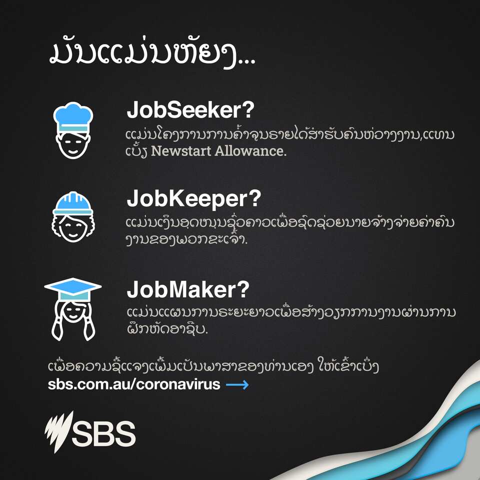ມັນແມ່ນຫັຍງ Jobkeeper