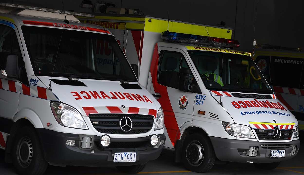 A Victoria cattle farmer who fractured his neck twice in a motorbike crash has held up his own head by his hair as he rode for help. Pictured is a file image.
