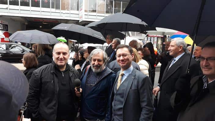 At the Peaceful Rally of Melbourne's Greeks on the occasion of the 45th Anniversary of the Turkish invasion of Cyprus.