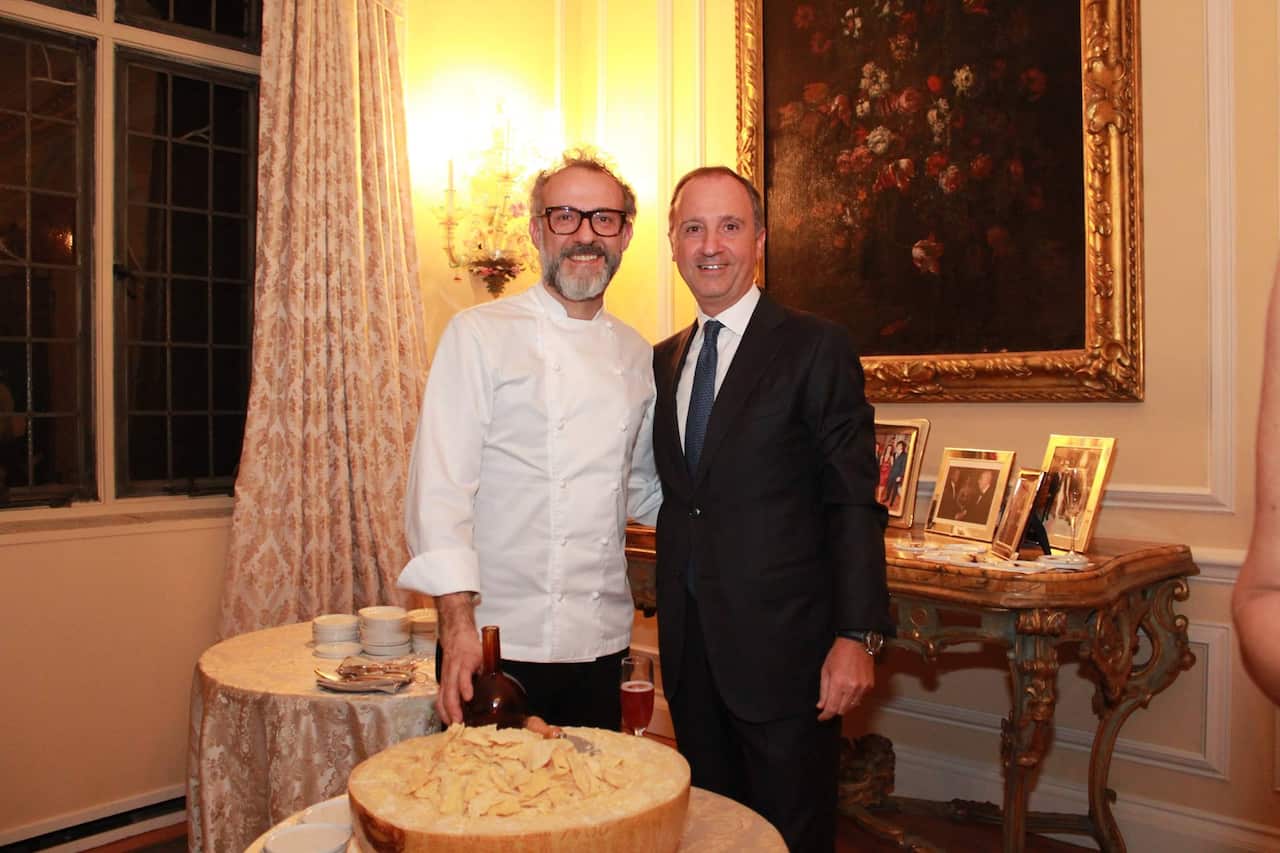 Armando Varricchio and Chef Massimo Bottura
