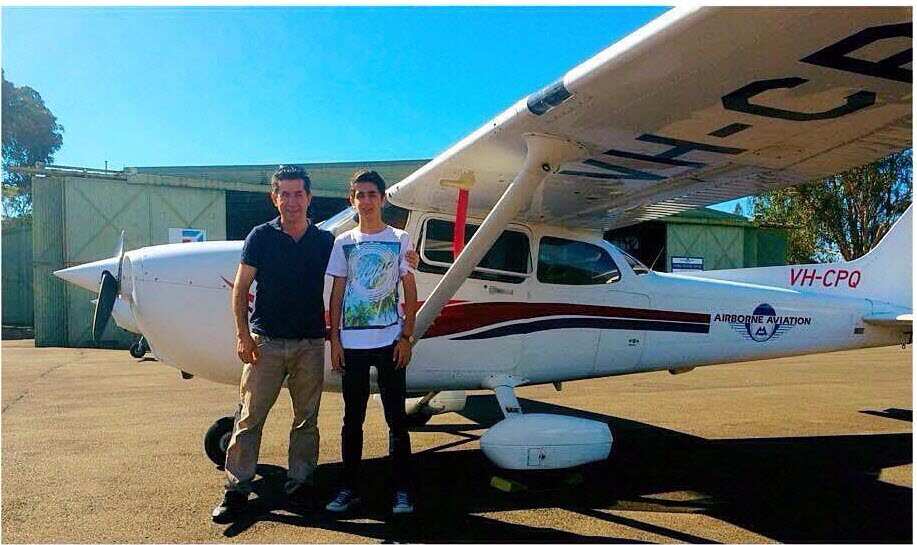 Mateen and his father