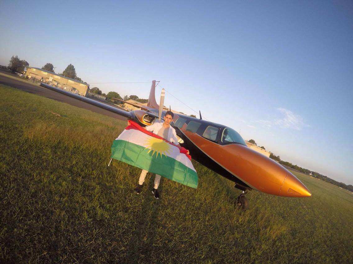 Youngest Kurdish pilot