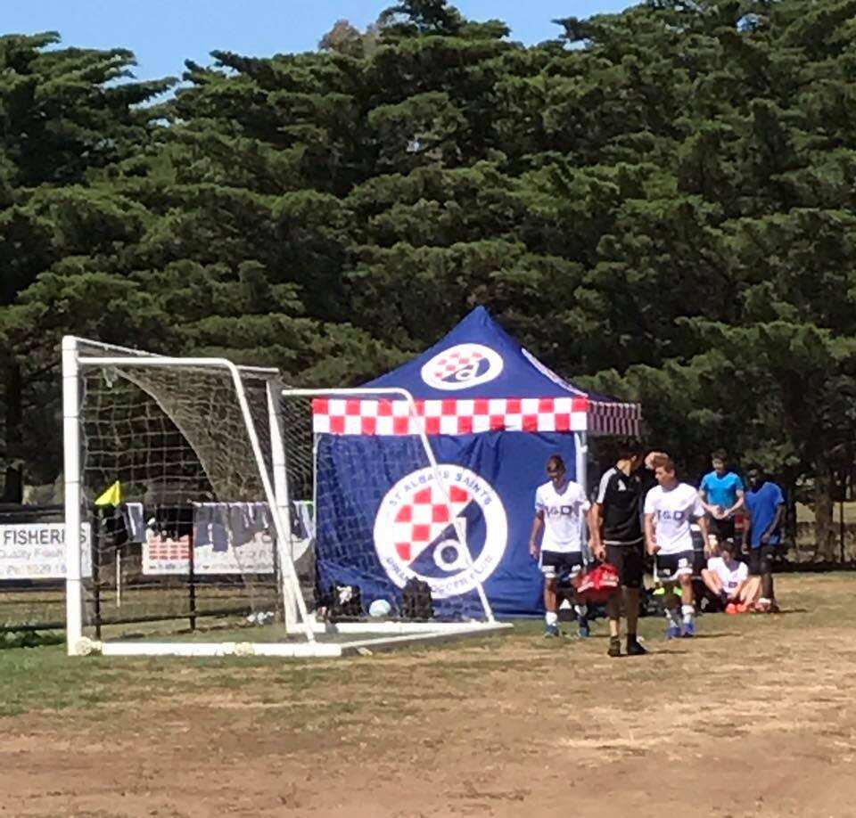 Croatian Soccer Cup, guests Dinamo St Albans