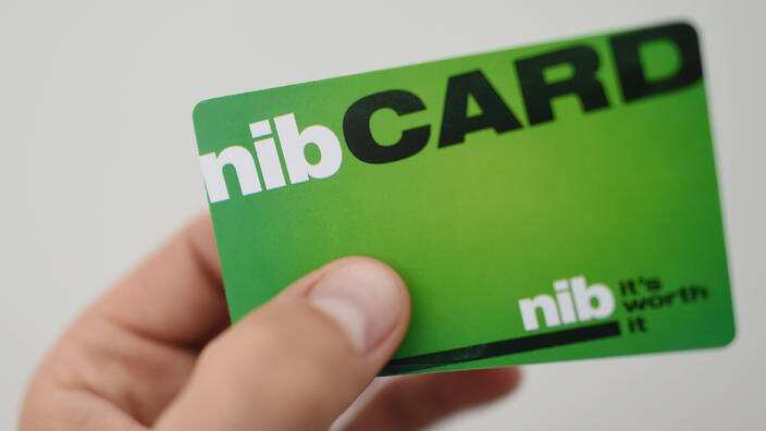 An NIB customer card is seen in Canberra, Tuesday, Nov. 3, 2015. (AAP Image/Lukas Coch) NO ARCHIVING
