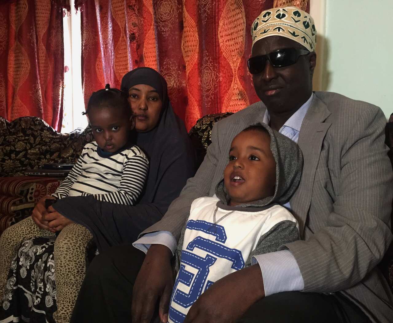  Dr Siyat Abdi and his wife Salatha Dekow Issack have been told their visa application has been rejected and they must leave the country.