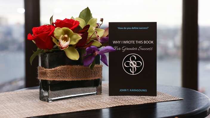 John Karagounis's book 'Why wrote this book - For Greater Success'