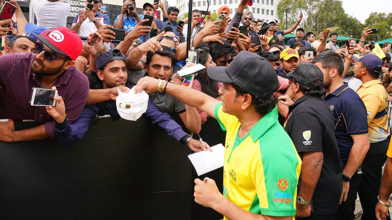 Sachin Tendulkar in Melbourne