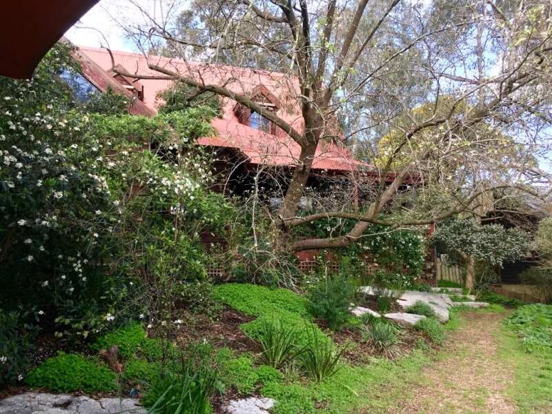 The front garden of Dewi Anggraeni, Melbourne 2019.