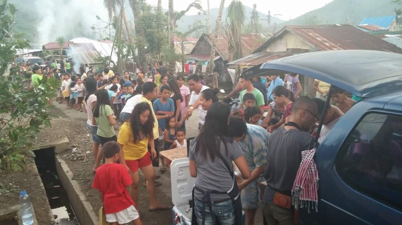 ARMK, disaster cooks, philippines