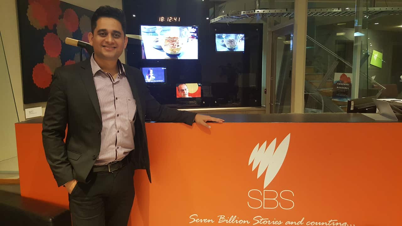 Indian community spokesperson Saksham Katyal