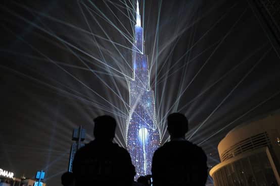 New Years celebrations in Dubai
