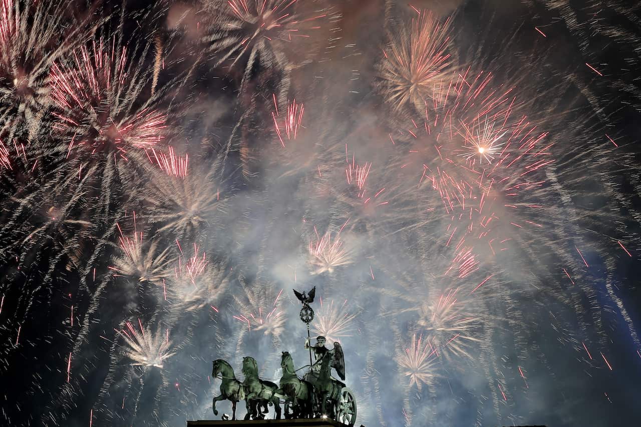 ew Year's celebrations in Berlin