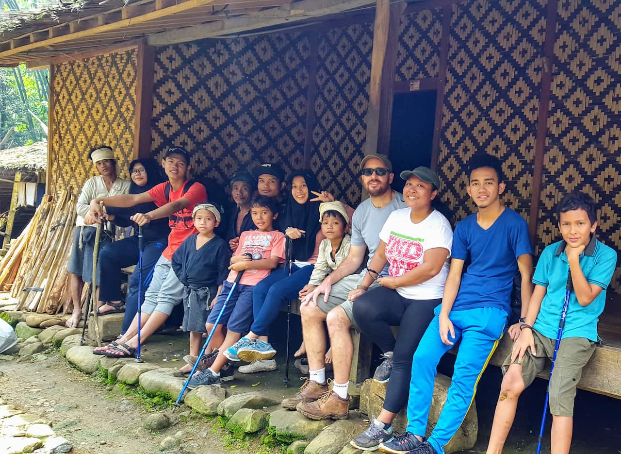 Mira Muliajati Lay (white t-shirt) has done 4 years of volunteering in Indonesia.