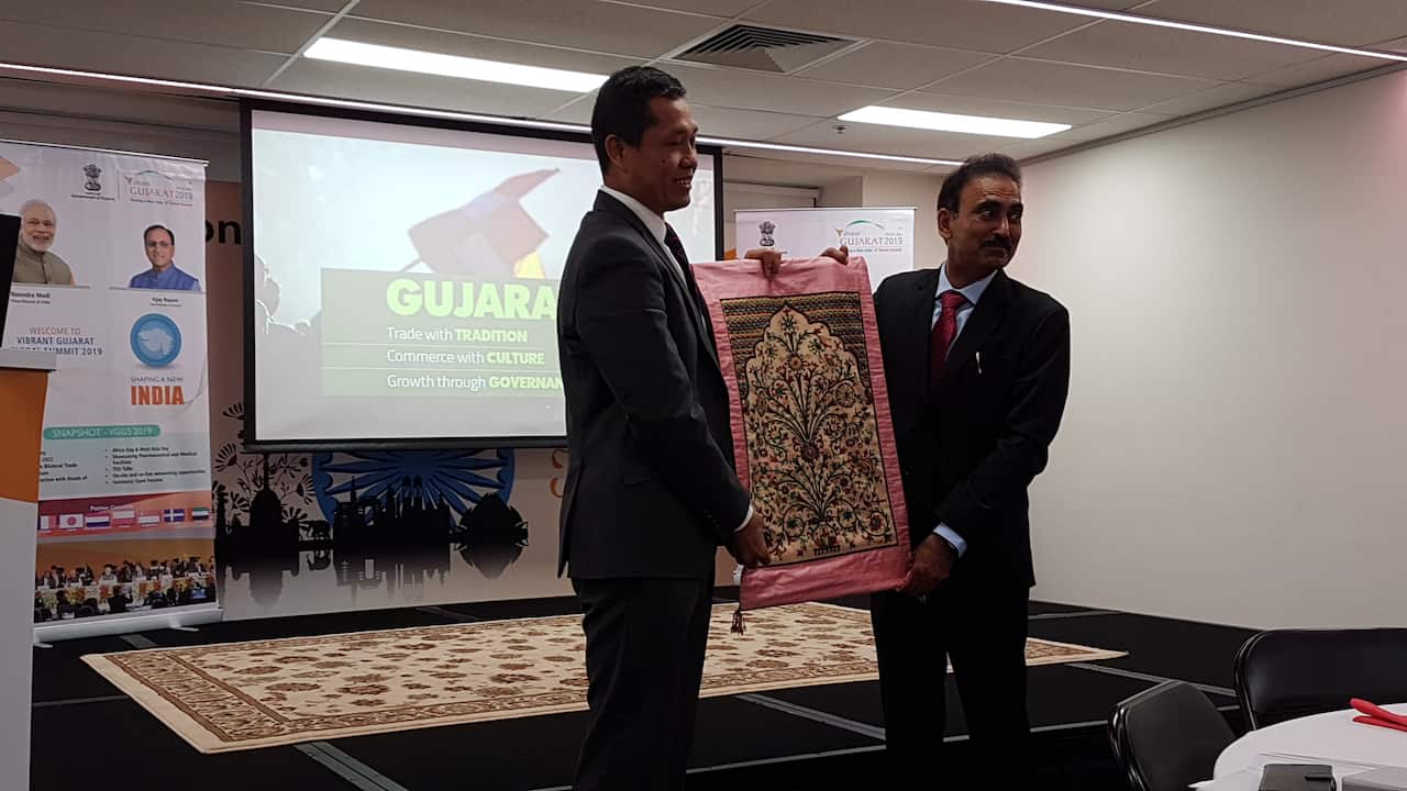 Indian delegation attended Vibrant Gujarat Summit Roadshow in Sydney