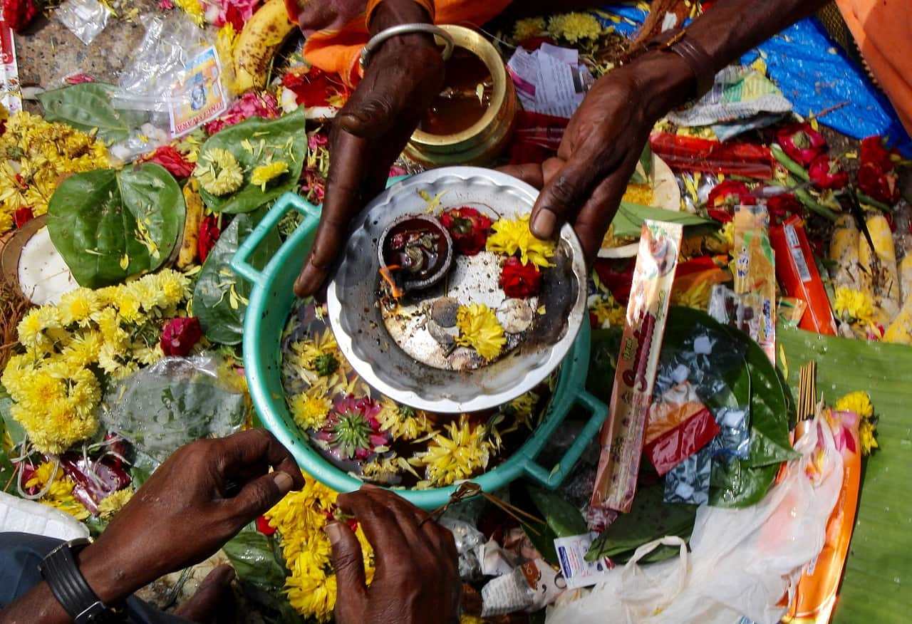 Pooja ritual