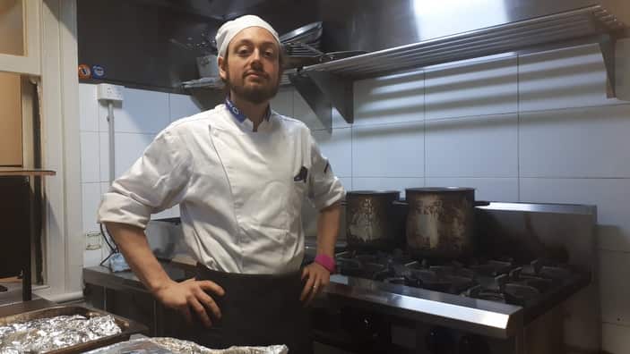 Stefano Barillà, chef viterbese dello SHOP 225