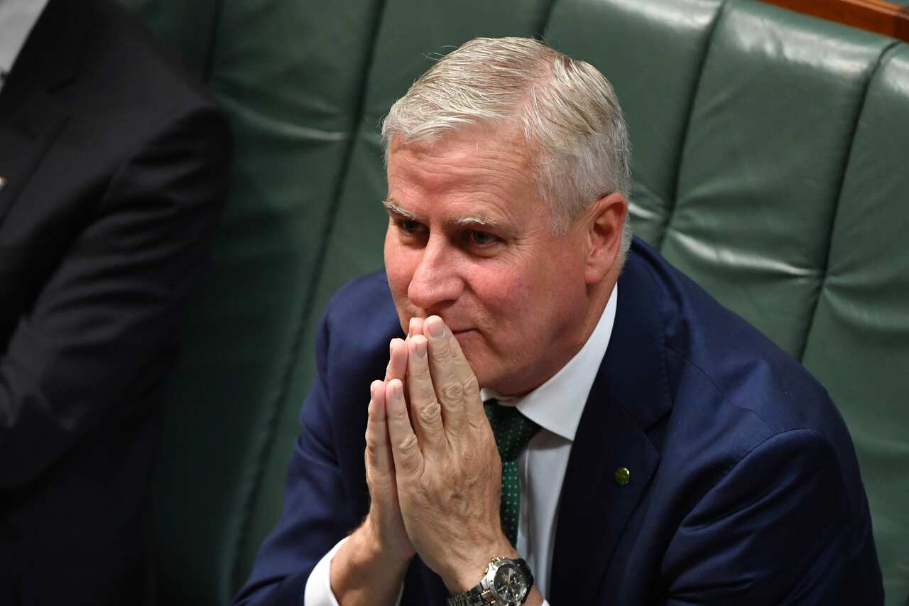 Deputy Prime Minister Michael McCormack during Question Time in the House of Representatives at Parliament House in Canberra, Thursday, December 5, 2019. (AAP Image/Mick Tsikas) NO ARCHIVING